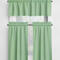 Solid Green Valances and Cafe Curtains, 100% USA Cotton – Light Mint, Prairie, Topiary, and Dark Hunter – Custom Sizes Availabl